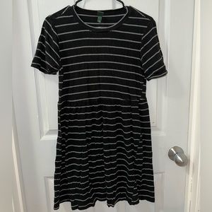 COPY - Babydoll striped t shirt dress